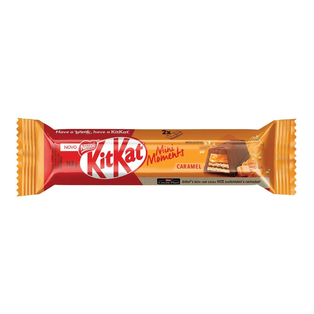 KitKat Mini Moments Caramel 34.6g. – Sugar Rush Neath