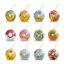 Load image into Gallery viewer, Pokemon Jelly Bean Christmas Baubles.