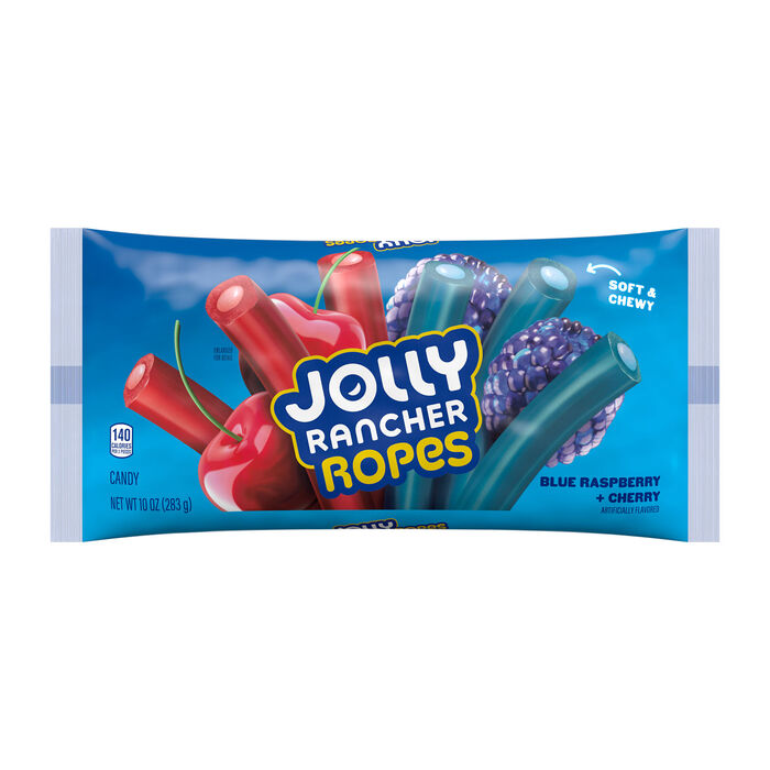 Jolly Rancher Ropes Blue Raspberry & Cherry 283g – Sugar Rush Neath