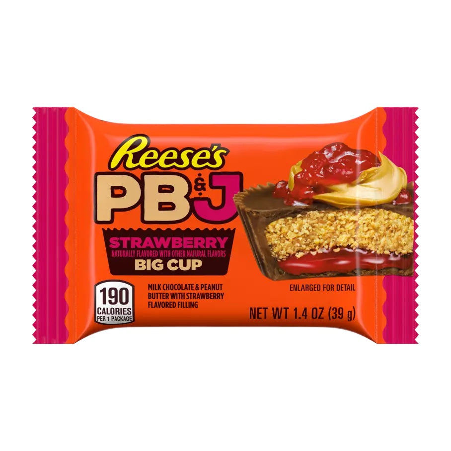 Reeses PB&J Strawberry Big Cup 39g