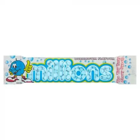 Millions Bubblegum Tube 45g