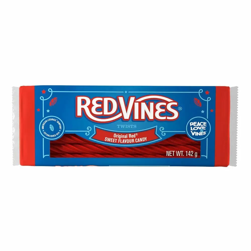 Red Vines Twists Original Red 142g