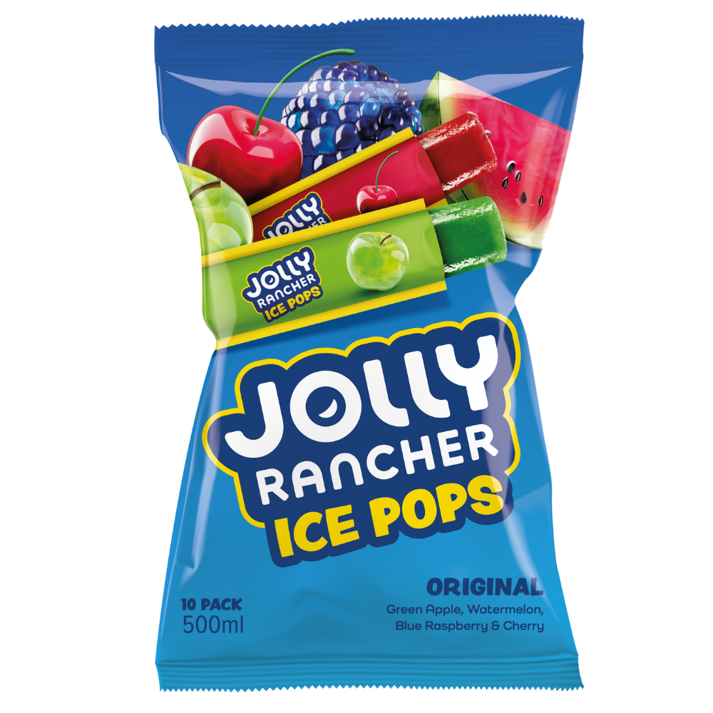 Jolly Rancher Ice Pop 10 Pack 500ml