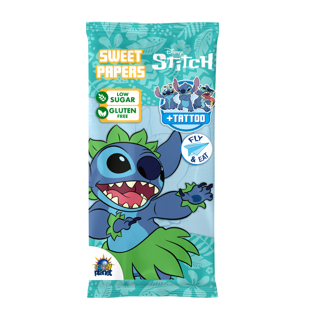 Disney Stitch Sweet Papers + Tattoo 8g