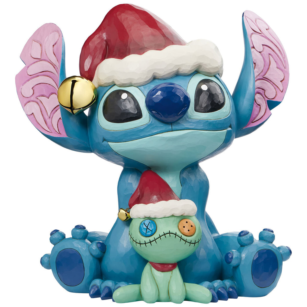 Disney Traditions Holiday Stitch & Scrump Ornament