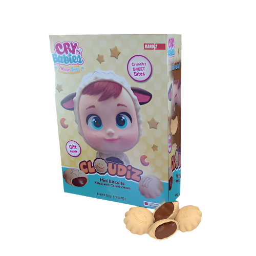 Cry Babies Cloudiz Chocolate Biscuits 30g