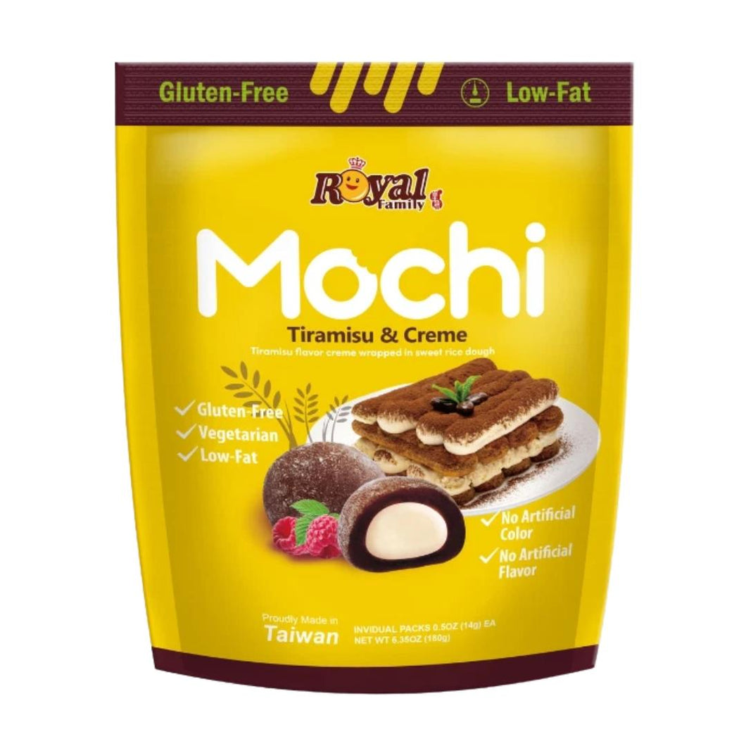 Royal Mochi Tiramisu & Creme Flavour 120g