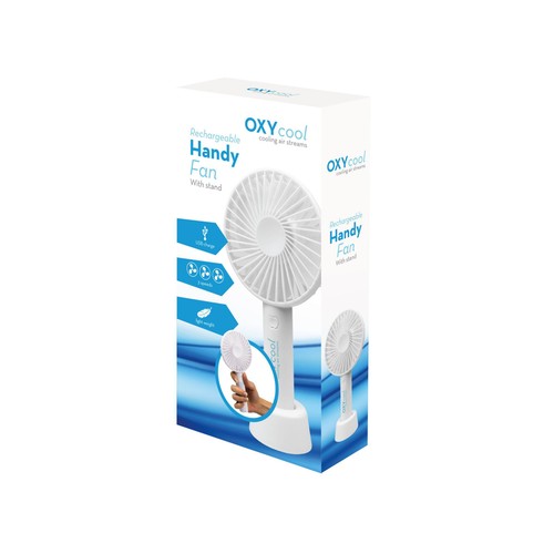 Oxy Cool Rechargeable Handy Fan