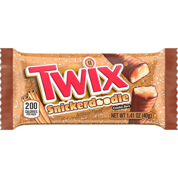 Twix Snickerdoodle Cookie Bars 40g