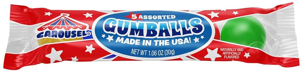 Carousel 5 USA Gumballs 30g