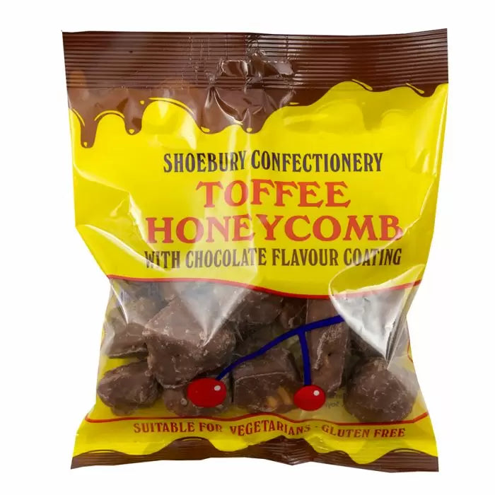 Toffee Honeycomb & Chocolate Coating.