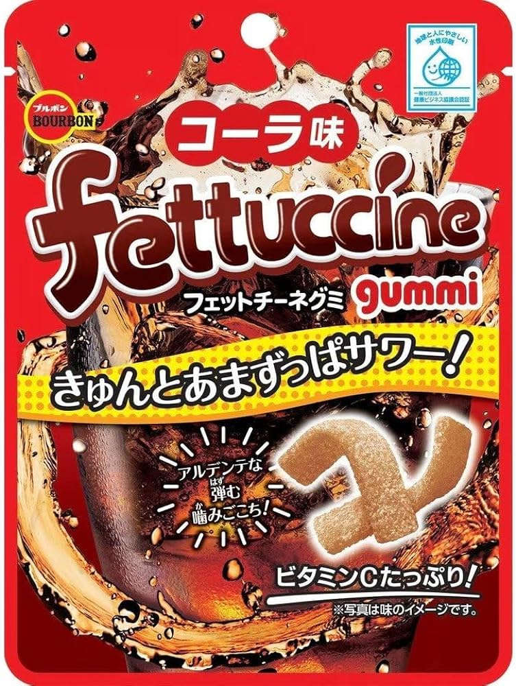 Bourbon Fettuccine Gummi Cola 50g