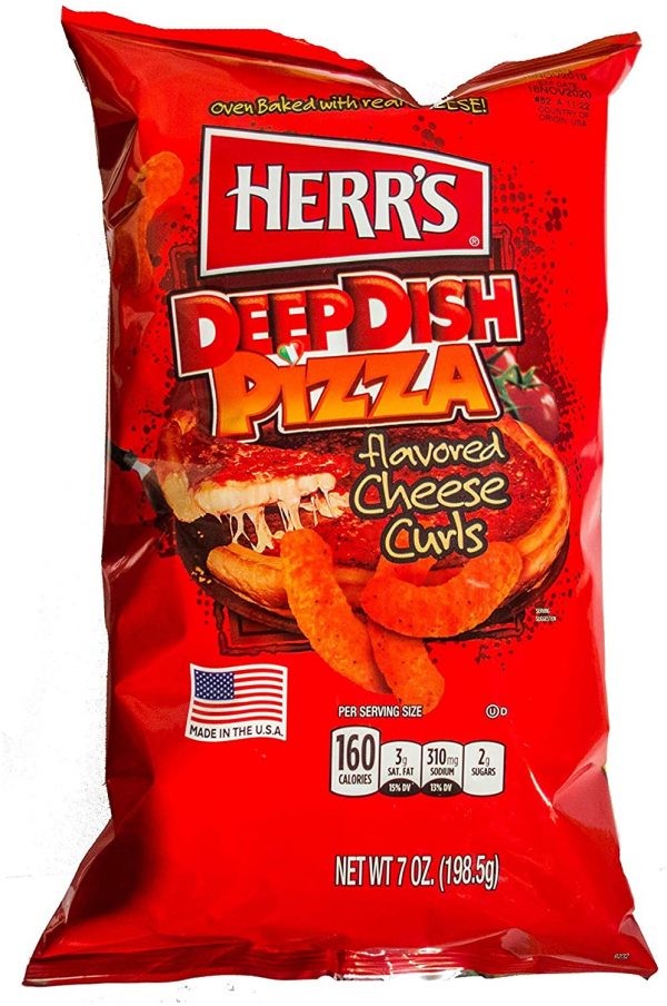 Herrs Deep Dish Pizza Curls.