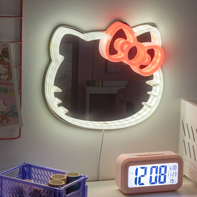 Hello Kitty Wall Mountable LED Neon Mirror Light