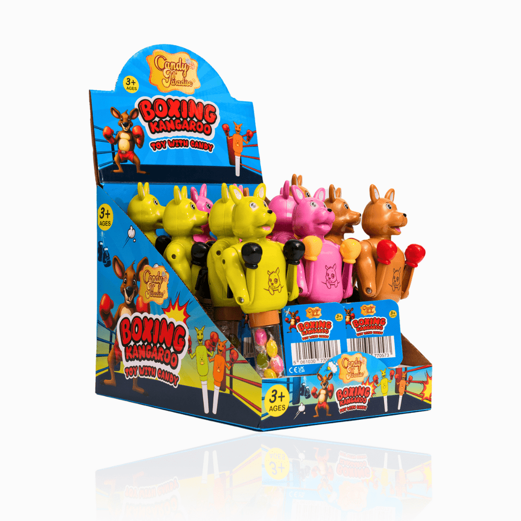 Boxing Kangaroo Toy with Candy 10g