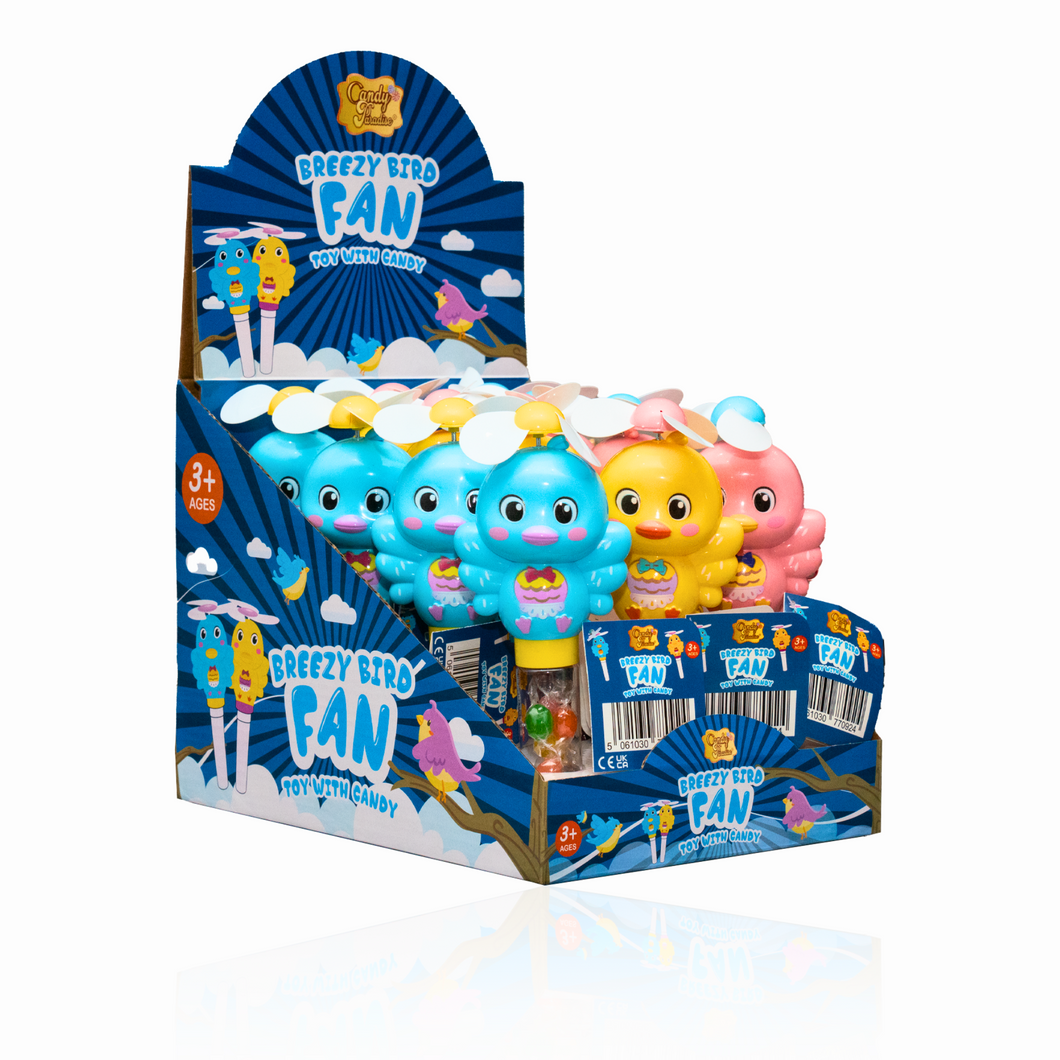Breezy Bird Fan Toy with Candy 10g