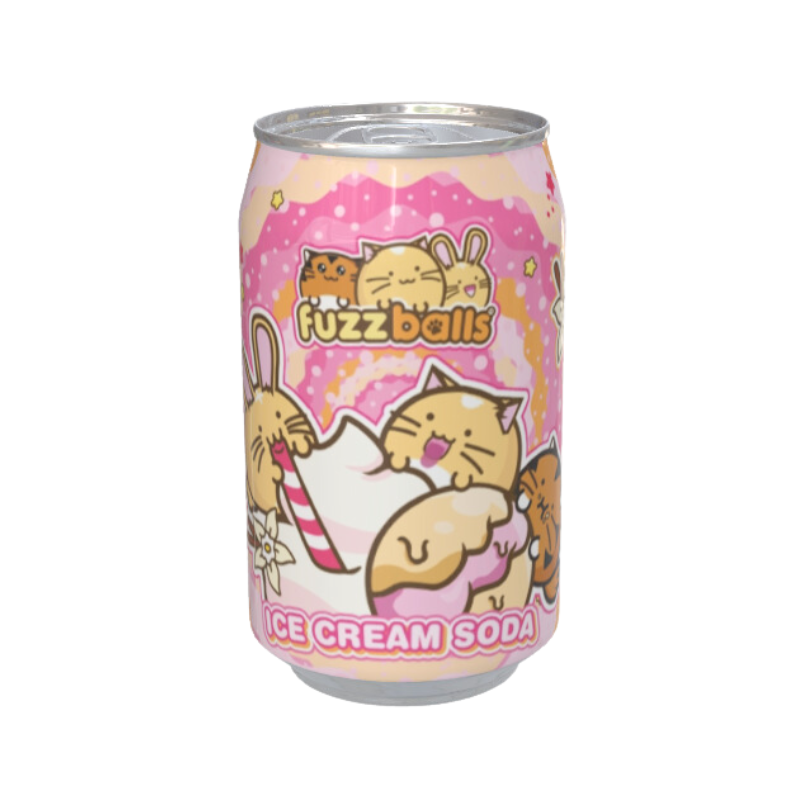Kawaji x Fuzzballs Ice Cream Soda 330ml