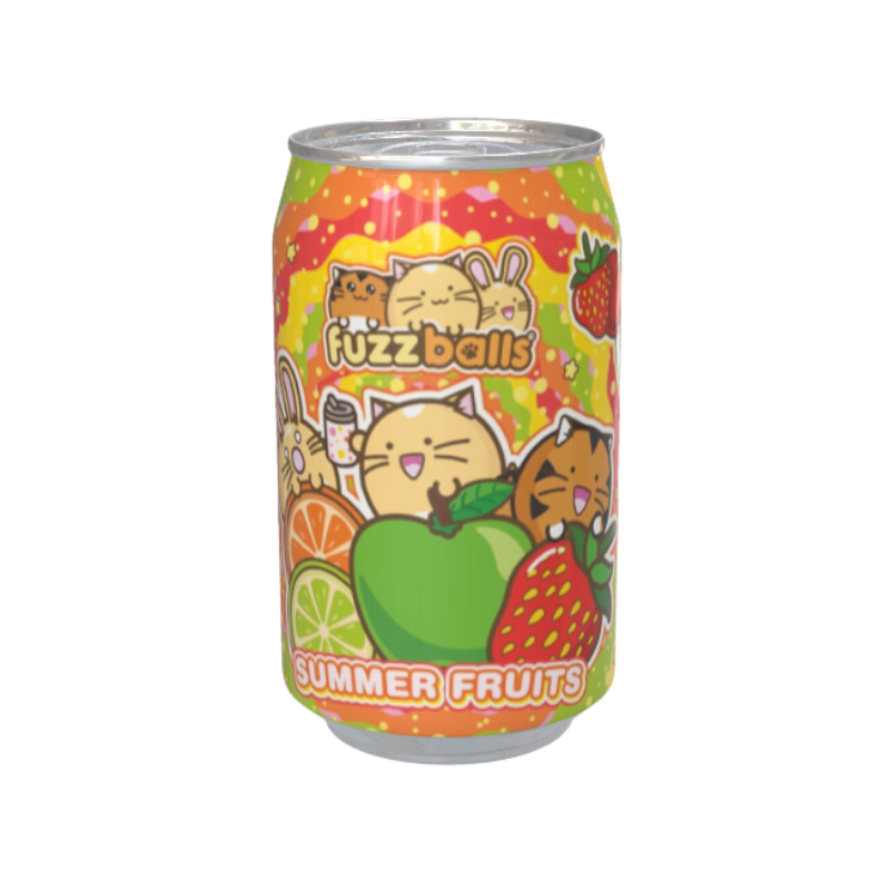 Kawaji x Fuzzballs Soda Summer Fruits 330ml