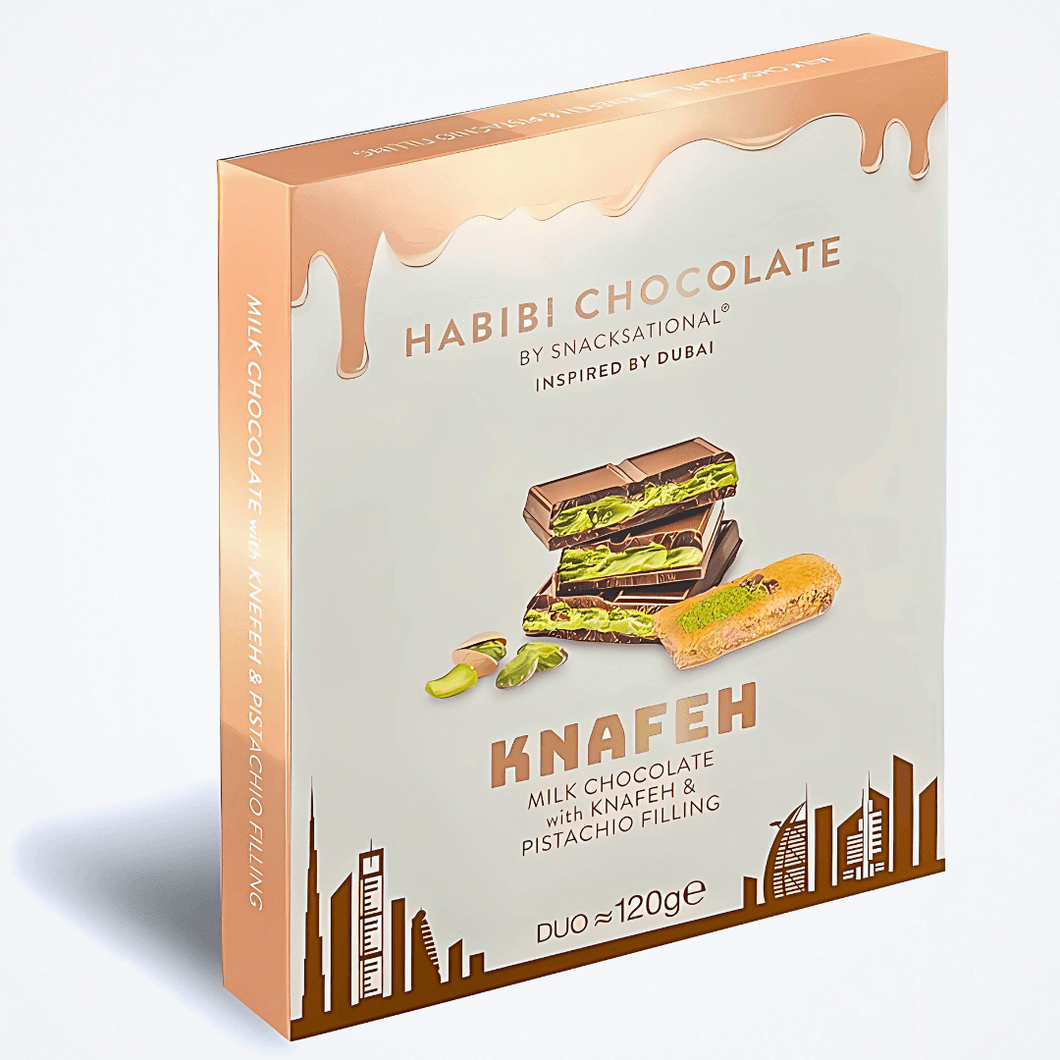 Habibi Dubai Chocolate Knafeh Milk Chocolate 120g