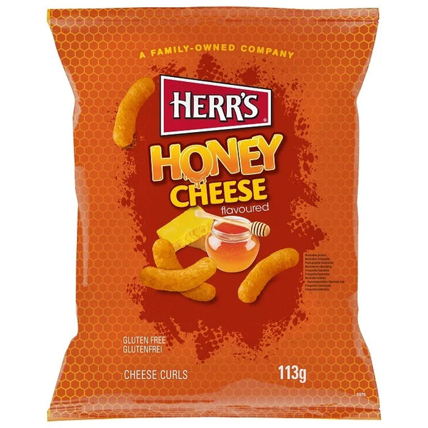 Herrs Honey Cheese Curls 113g