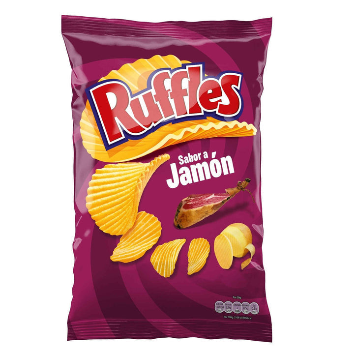 Ruffles Sabor a Jamón 150g