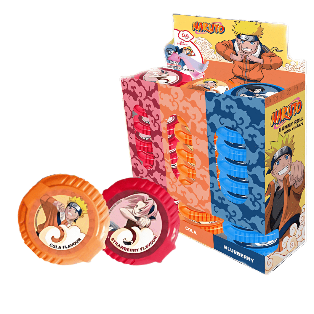Naruto Gum Roll with Stickers 15g
