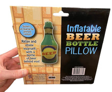 Load image into Gallery viewer, Inflatable Beer Bottle Bath Pillow
