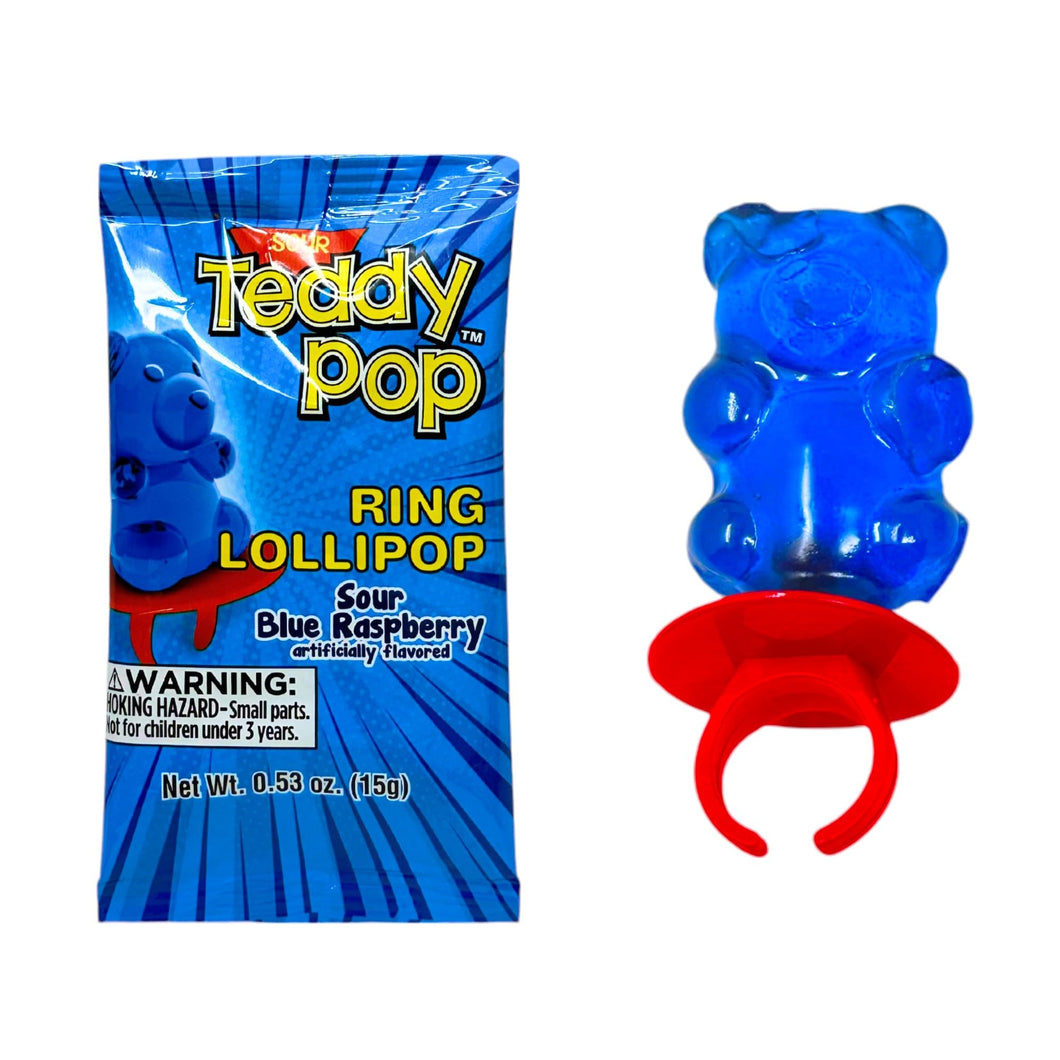 Sour Teddy Ring Pop 15g