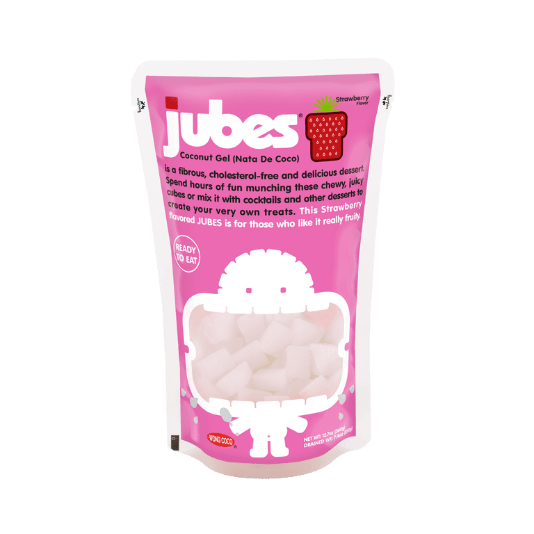 Jubes Coconut Gel Strawberry 360g