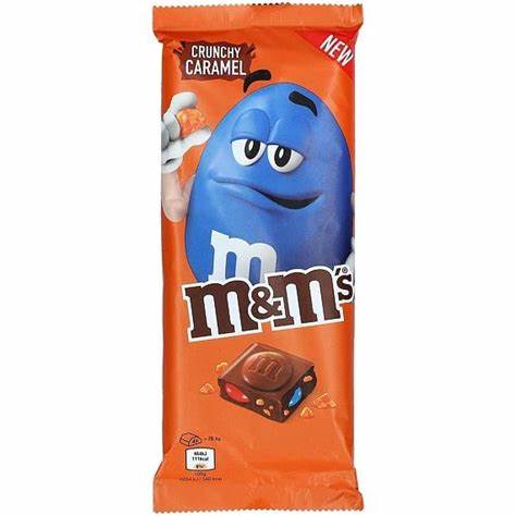 M&Ms Crunchy Caramel Block