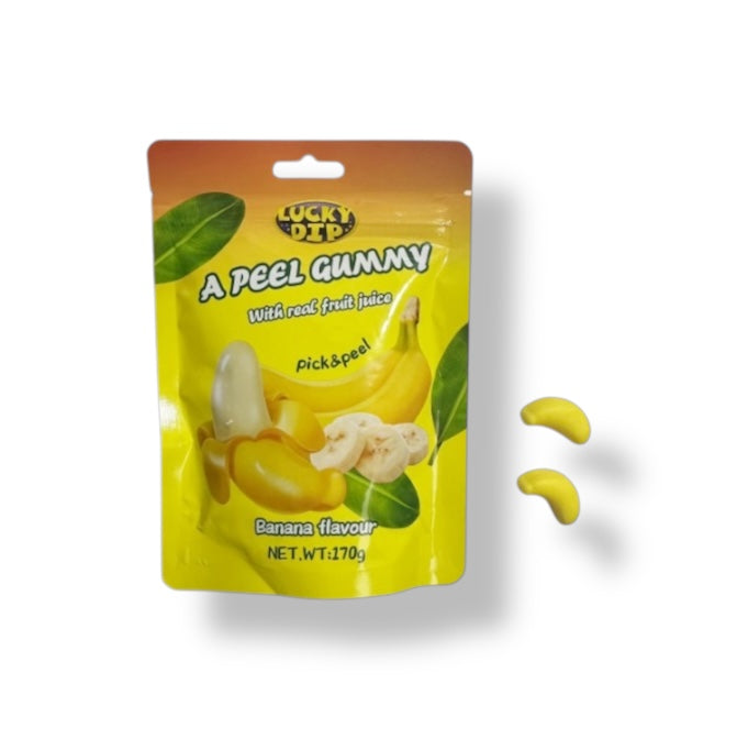 A Peel Gummy Banana Flavour 170g