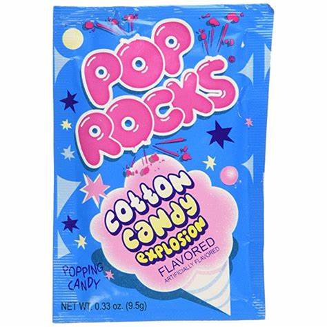 Pop Rocks Cotton Candy.