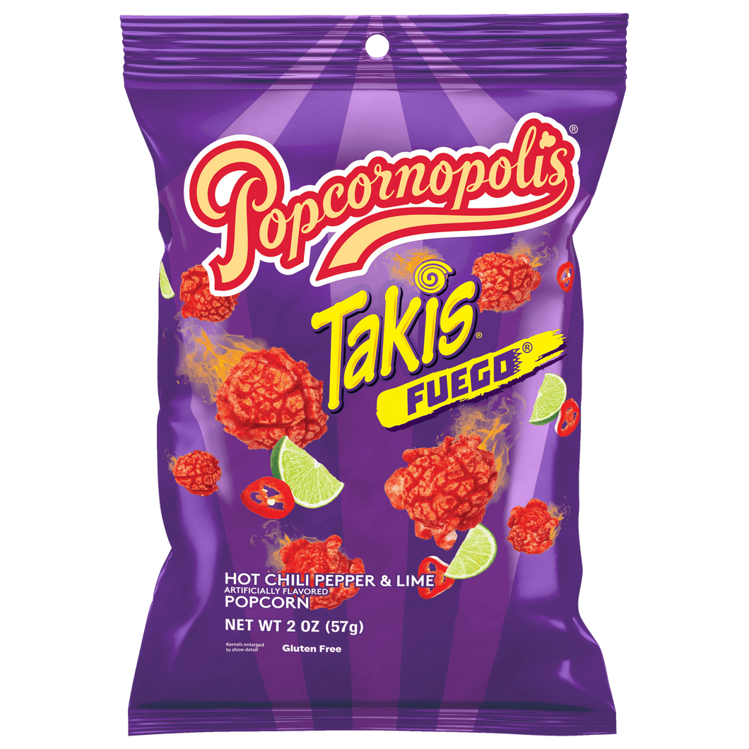 Popcornopolis Takis Fuego 57g