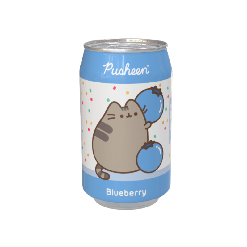 Kawaji x Pusheen Soda Blueberry 330ml