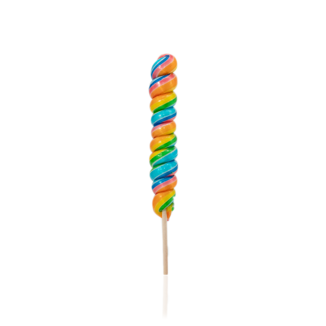 Candy Paradise Rainbow Twister Lollipop 50g