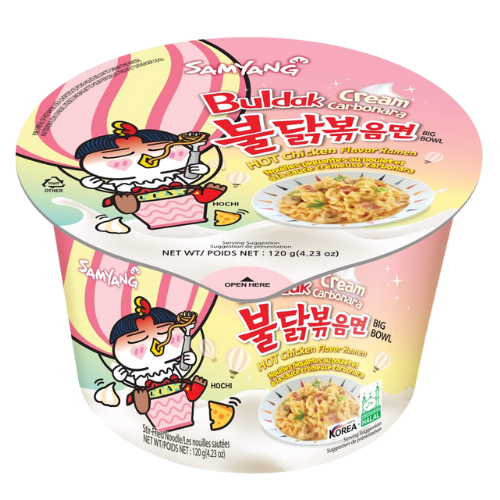 Buldak Cream Carbonara Bowl 120g