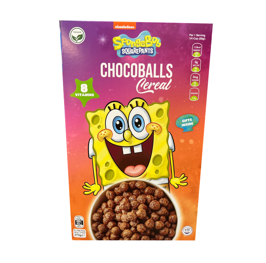 SpongeBob SquarePants Choco Pops 375g – Sugar Rush Neath