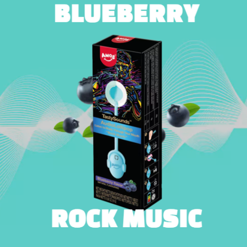TastySounds Audio Lollipop Blueberry Flavour 16g