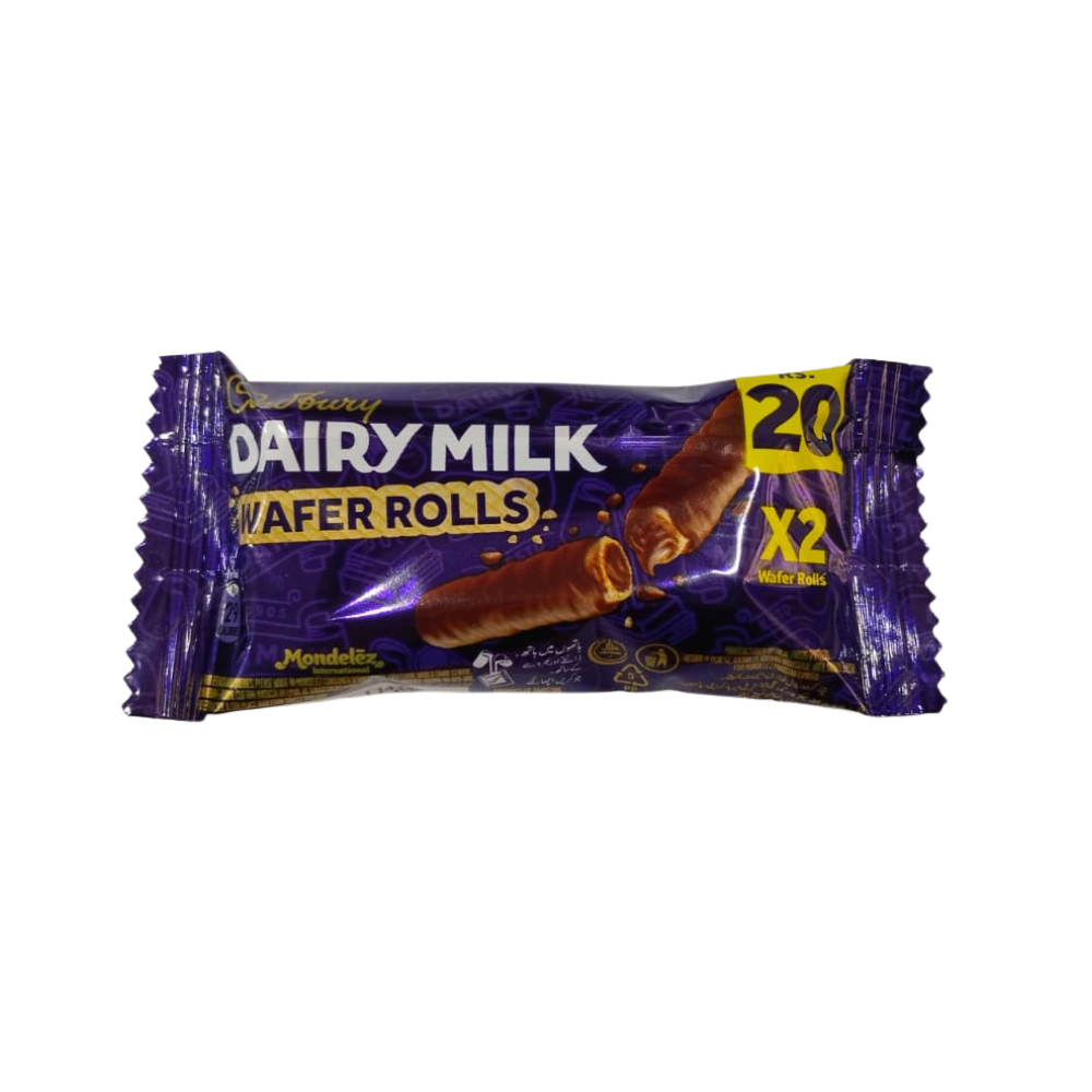 Dairy Milk Wafer Rolls 8g