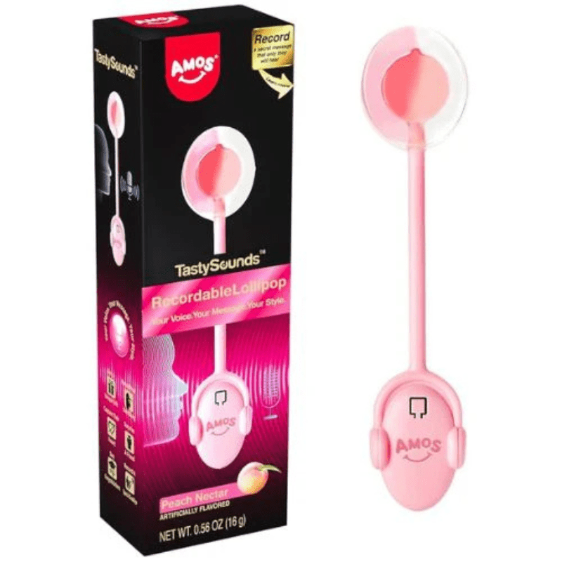 TastySounds Audio Lollipop Honey Peach Flavour 16g