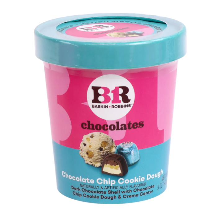 Baskin Robbins Chocolate Chip Cookie Dough Chocolates 142g