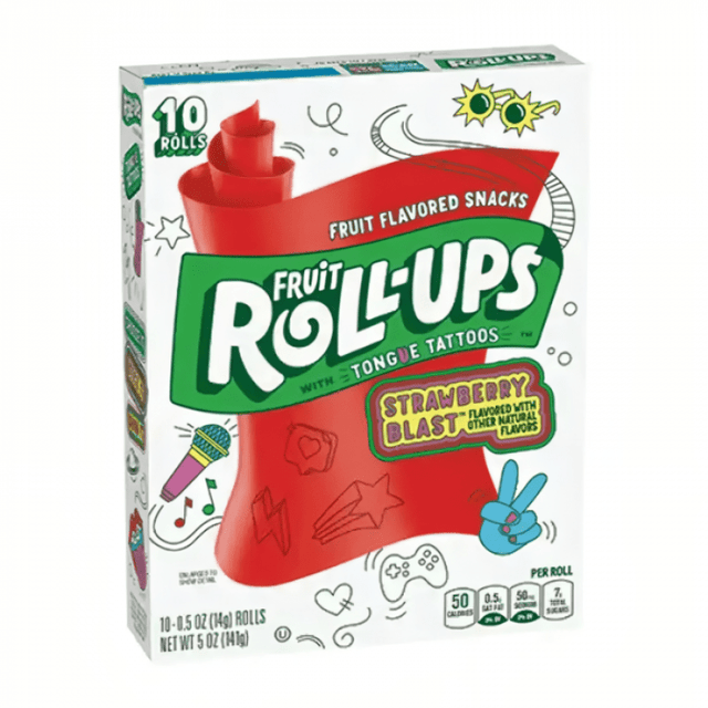 Fruit Roll Ups Strawberry Blast Pack 141g