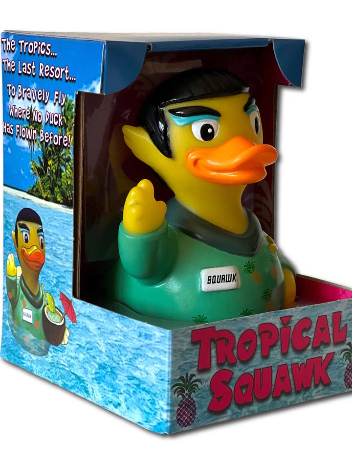 CelebriDucks Tropical Squawk Duck