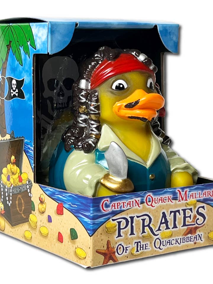 CelebriDucks Captain Quack Mallard Duck