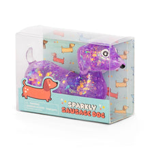 Load image into Gallery viewer, Squishy Sparkly Sausage Dog

