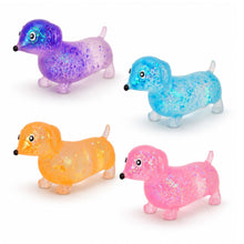 Load image into Gallery viewer, Squishy Sparkly Sausage Dog
