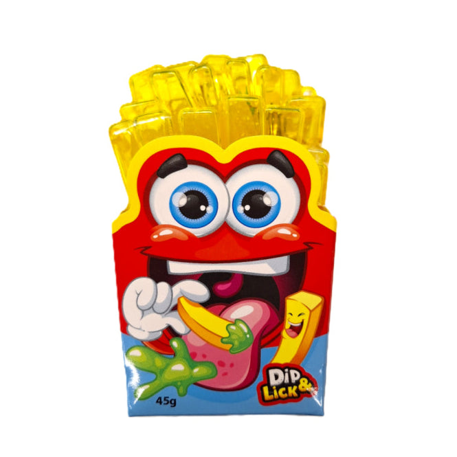 Johny Bee Gummy Fries Dip & Lick 45g