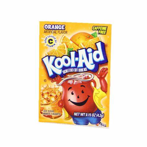Kool Aid Orange Sachet