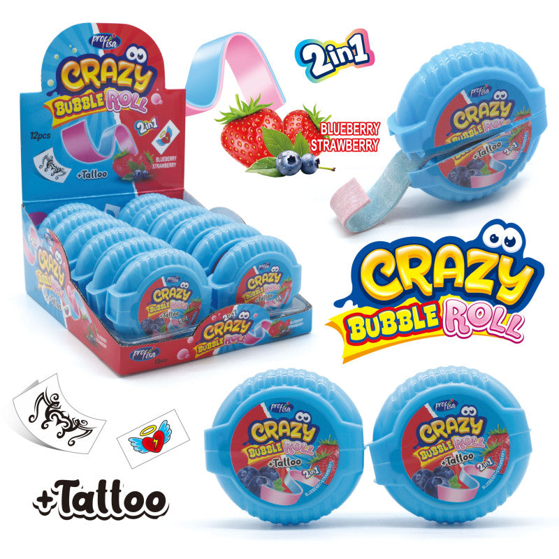 Crazy Bubble Roll & Tattoo 30g