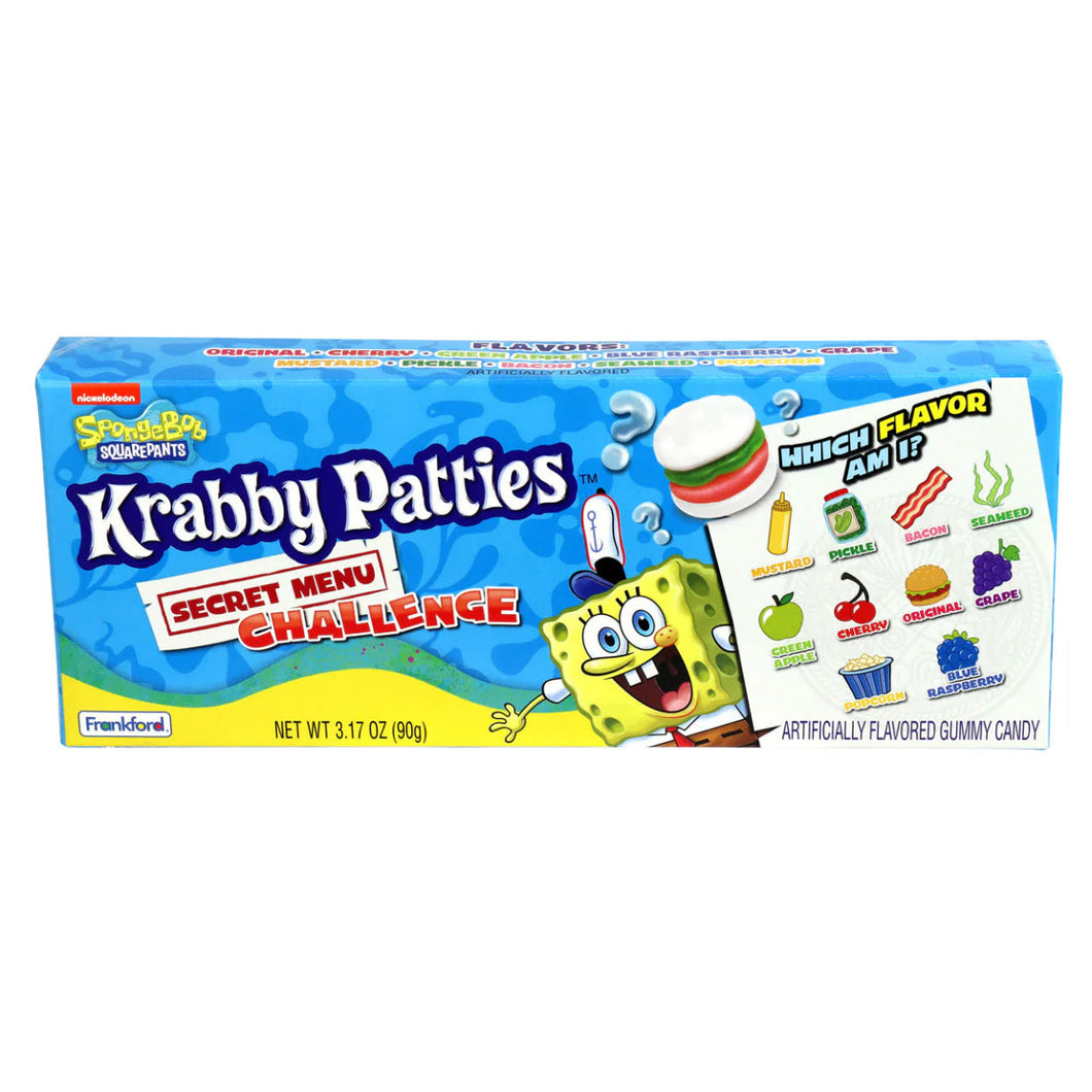 SpongeBob Krabby Patties Secret Menu Challenge 90g